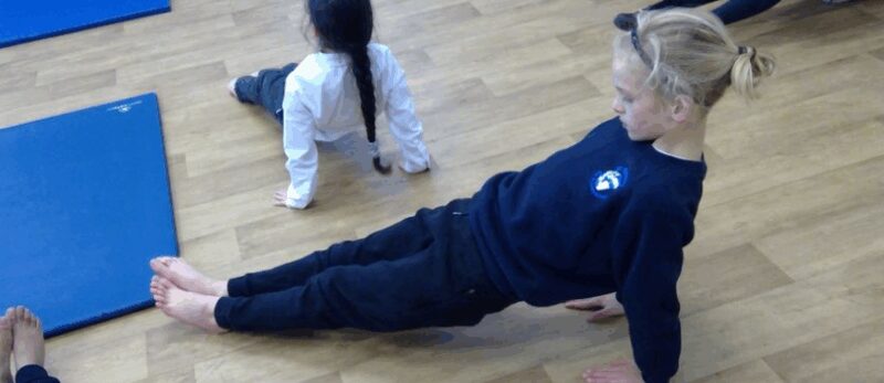 Image for the Tweet beginning: GYMNASTICS! The children have demonstrated